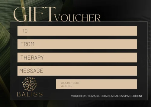 Voucher cadou Hot Stone Massage